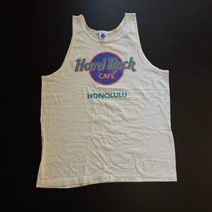Retro Hard Rock Cafe White Tank
